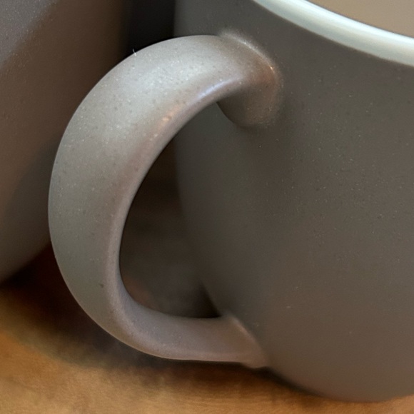 Noritake Fine Porcelain ColorTrio Coupe Coffee Cups- Set of 4 - color Clay #4395 - Picture 7 of 11